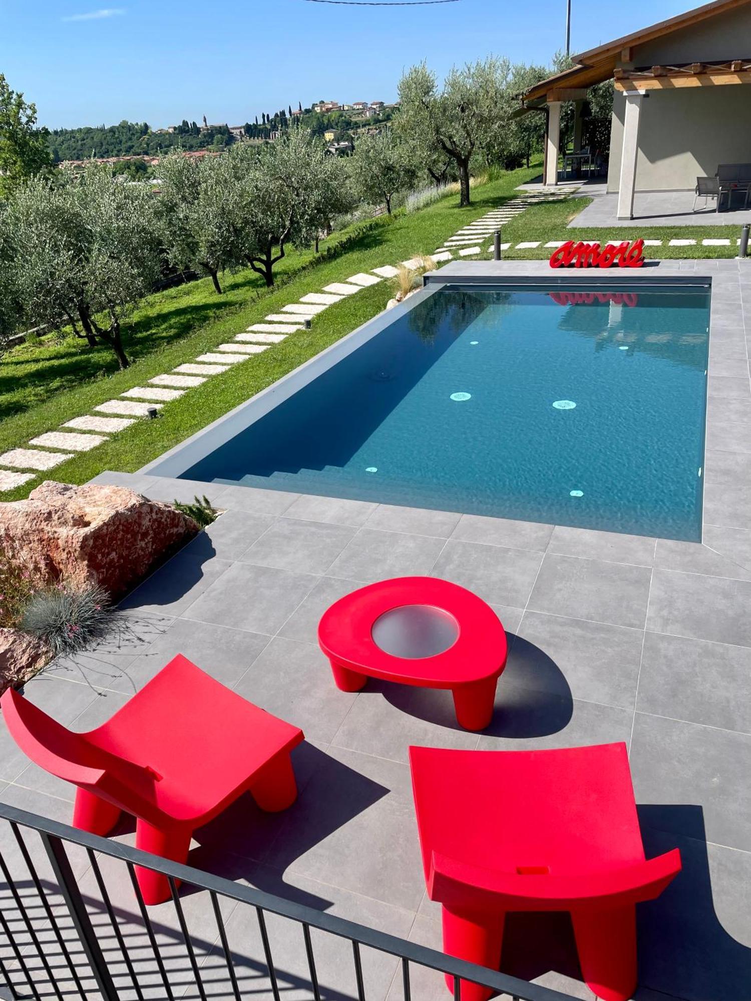 Villa Boni Костермано Экстерьер фото
